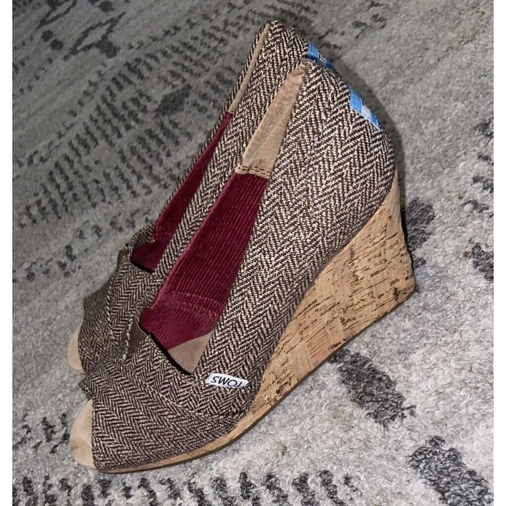 Toms Women Wedges Size 9 - Picture 2 of 6